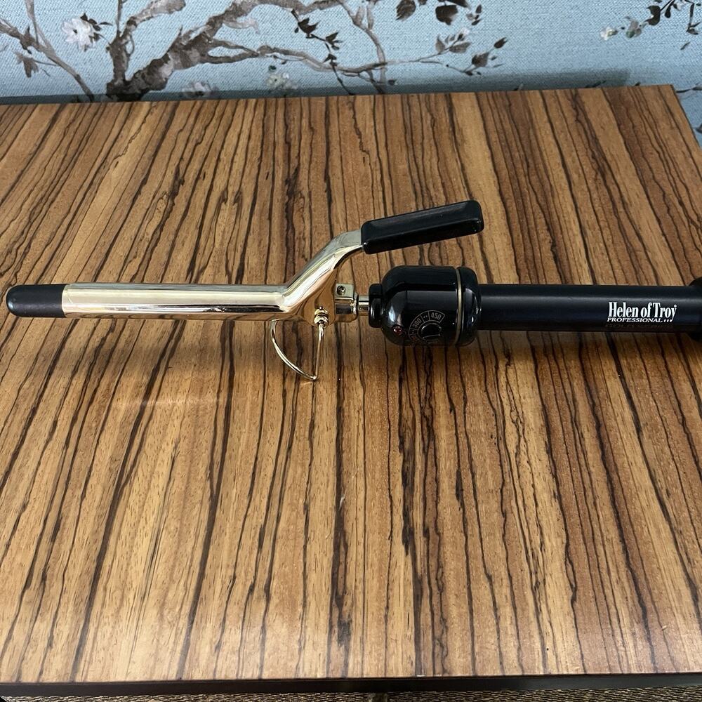 Helen of Troy Professional Salon 24K Gold Series Curling Iron 1/2” Model 1009
